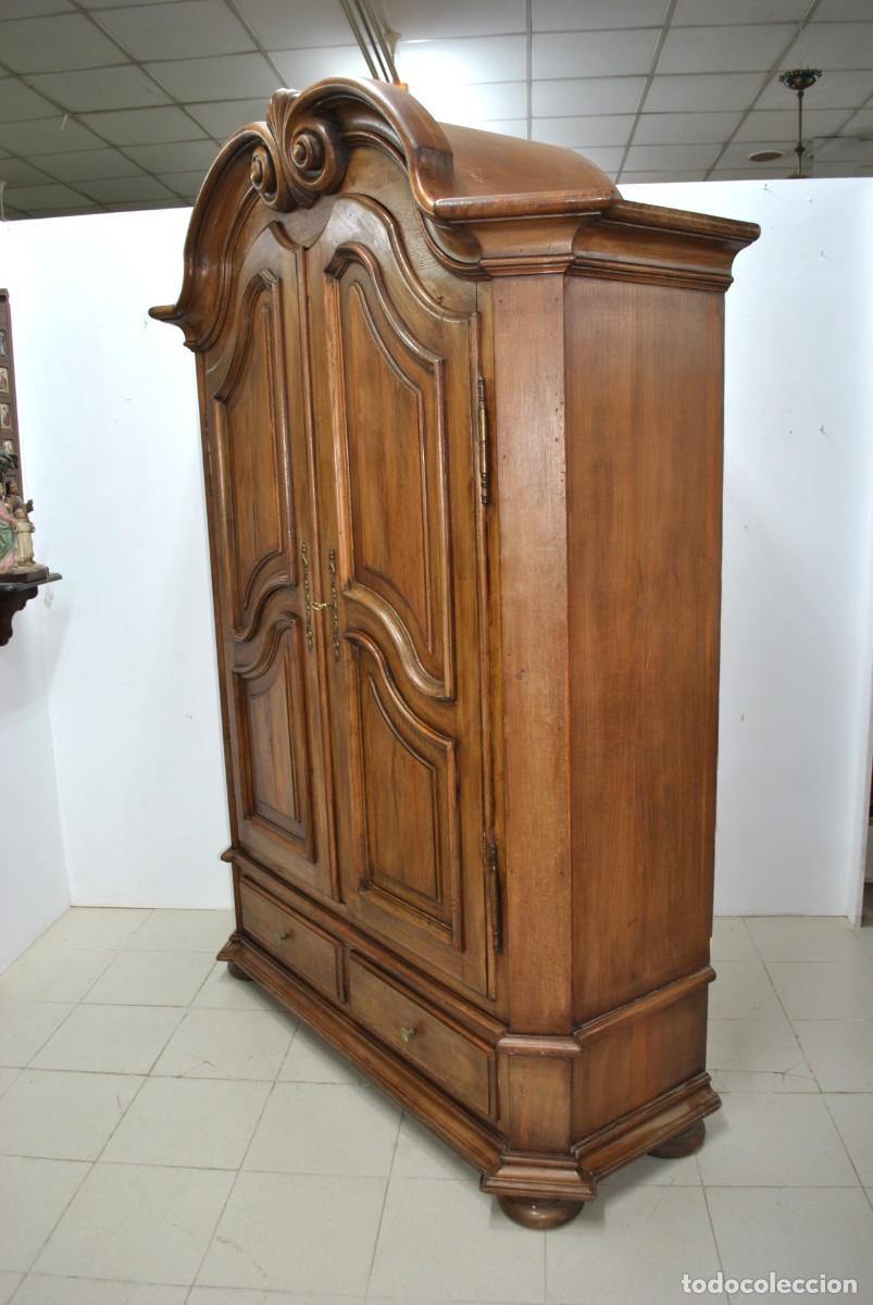 Antig&uuml;edades: ARMARIO ANTIGUO DOS PUERTAS MADERA - Foto 6