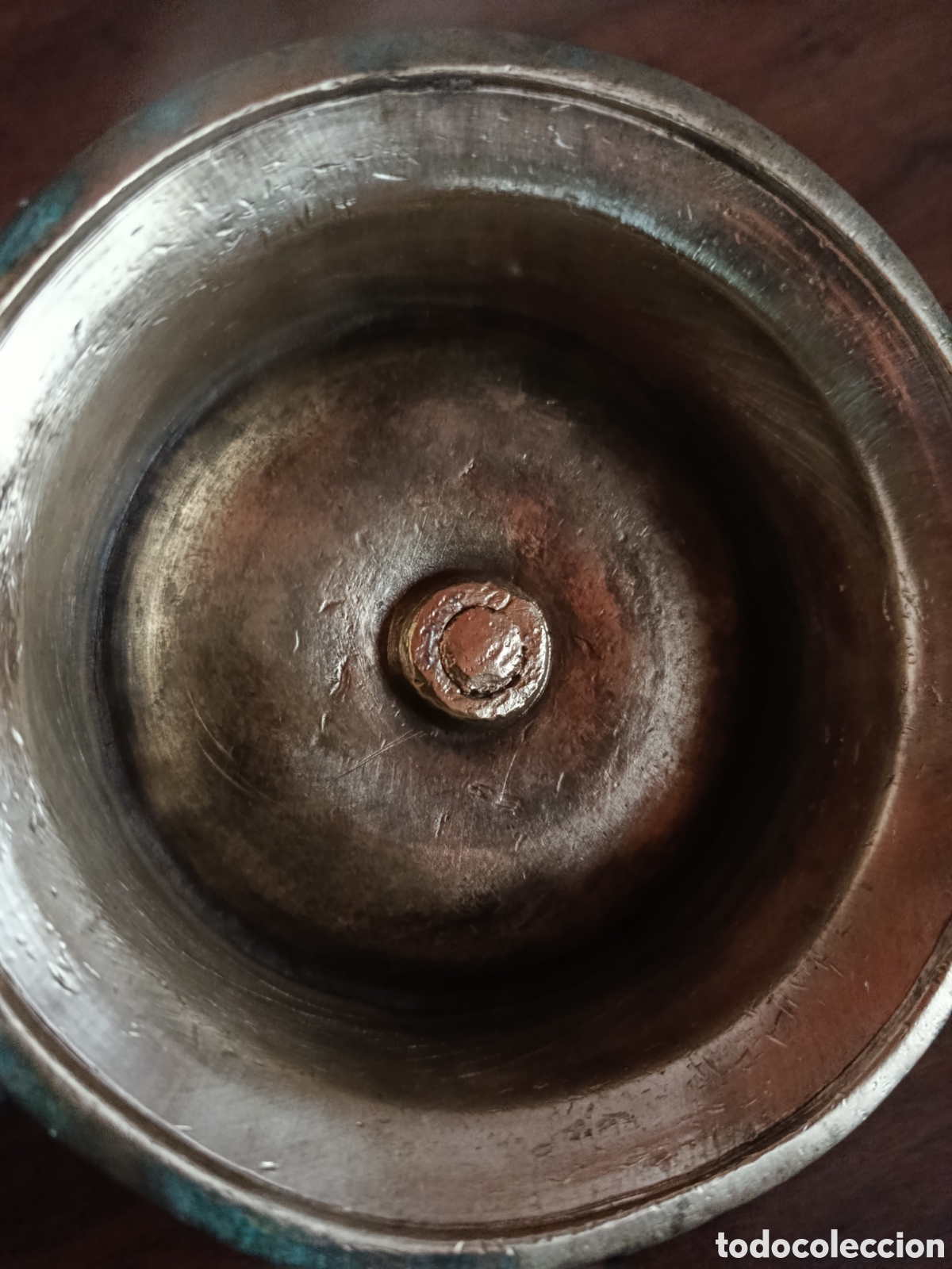 Antig&uuml;edades: Candelabro de carrete S.XVII - Foto 7
