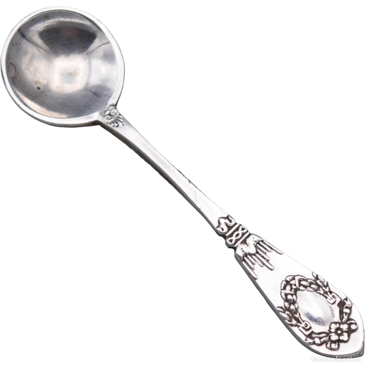Antig&uuml;edades: Cucharilla lit&uacute;rgica de plata - Foto 1