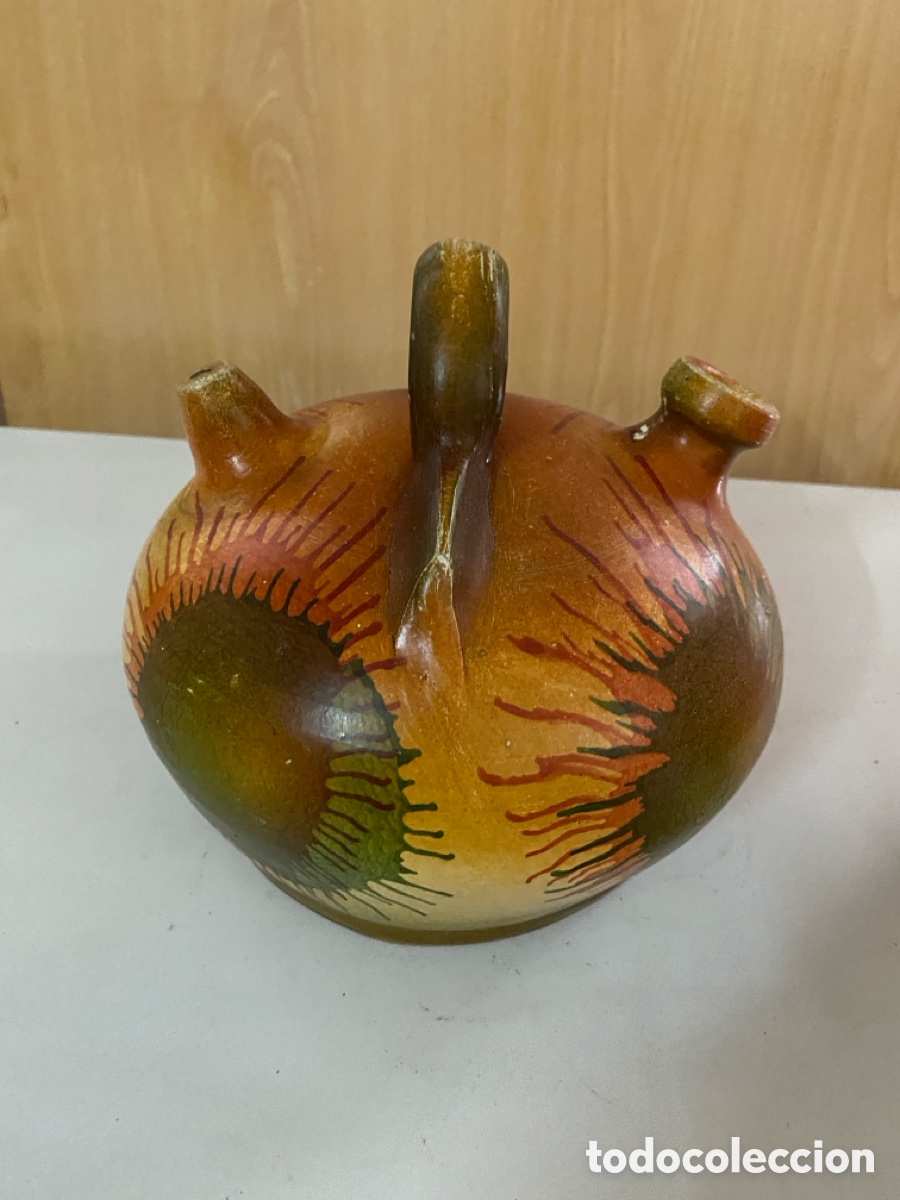 Antig&uuml;edades: Lote de dos botijos de cer&aacute;mica - Foto 4