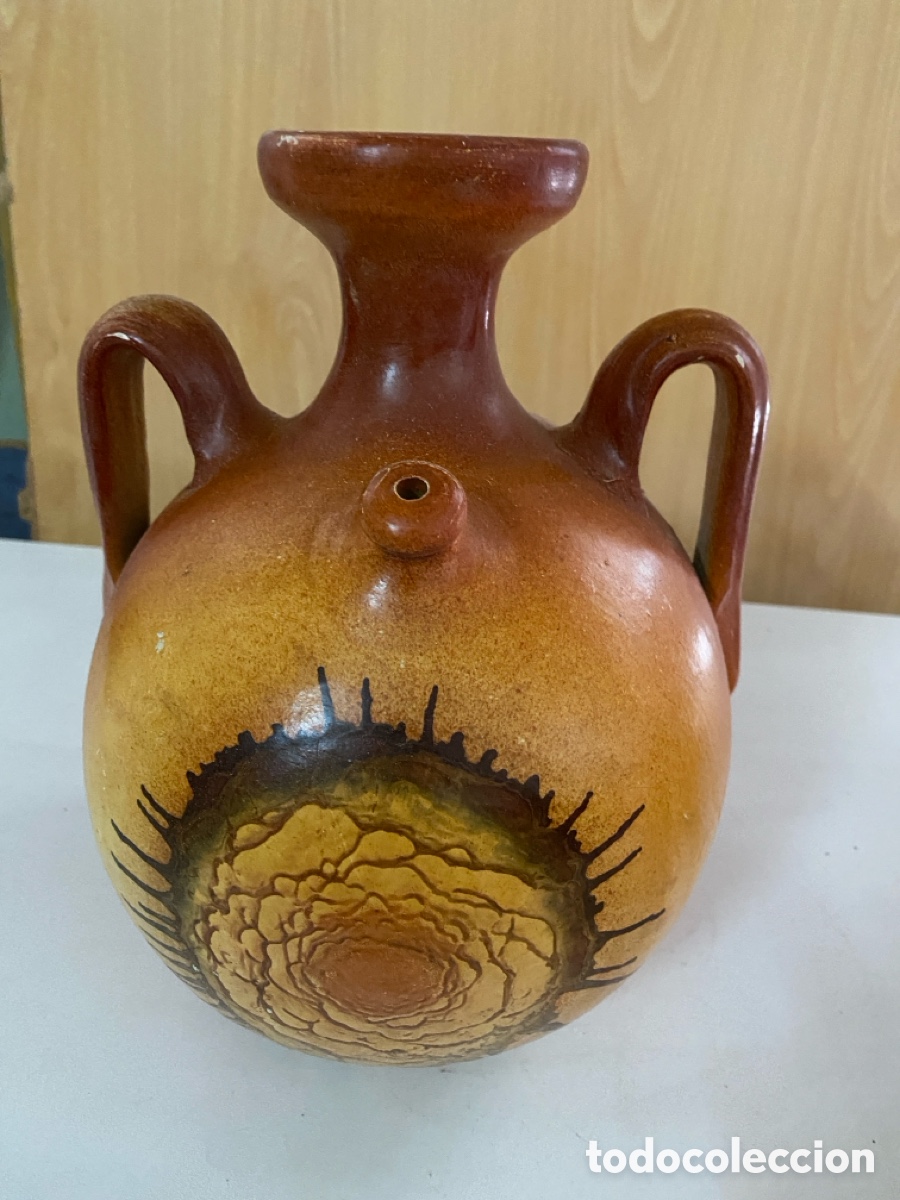 Antig&uuml;edades: Lote de dos botijos de cer&aacute;mica - Foto 7