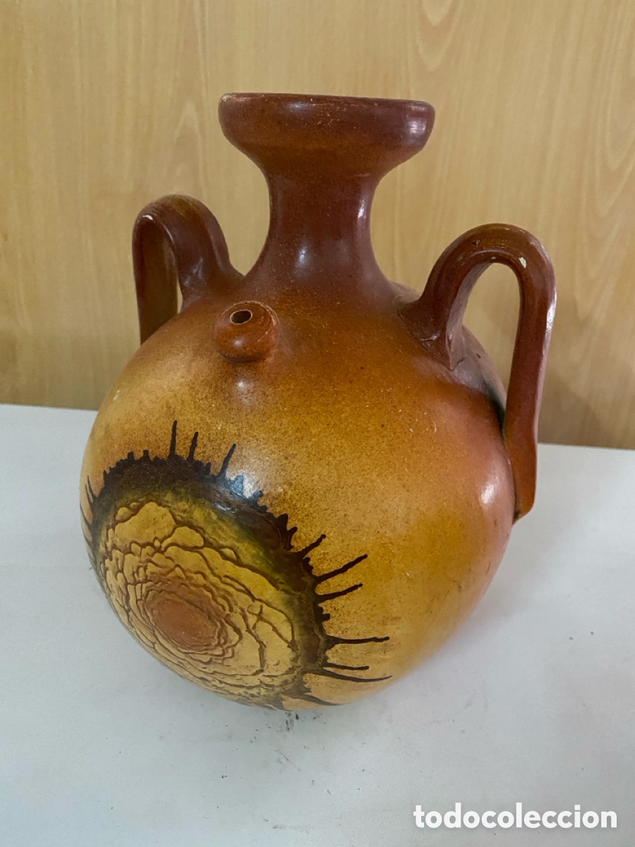 Antig&uuml;edades: Lote de dos botijos de cer&aacute;mica - Foto 12