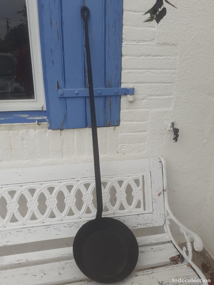 Antig&uuml;edades: Sarten gigante para la chimenea - Foto 1