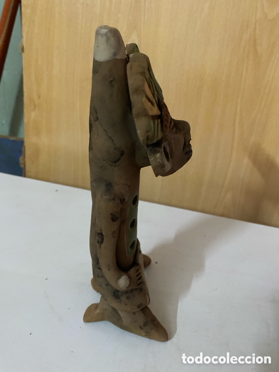 Antig&uuml;edades: Figura, flauta de barro - Foto 3
