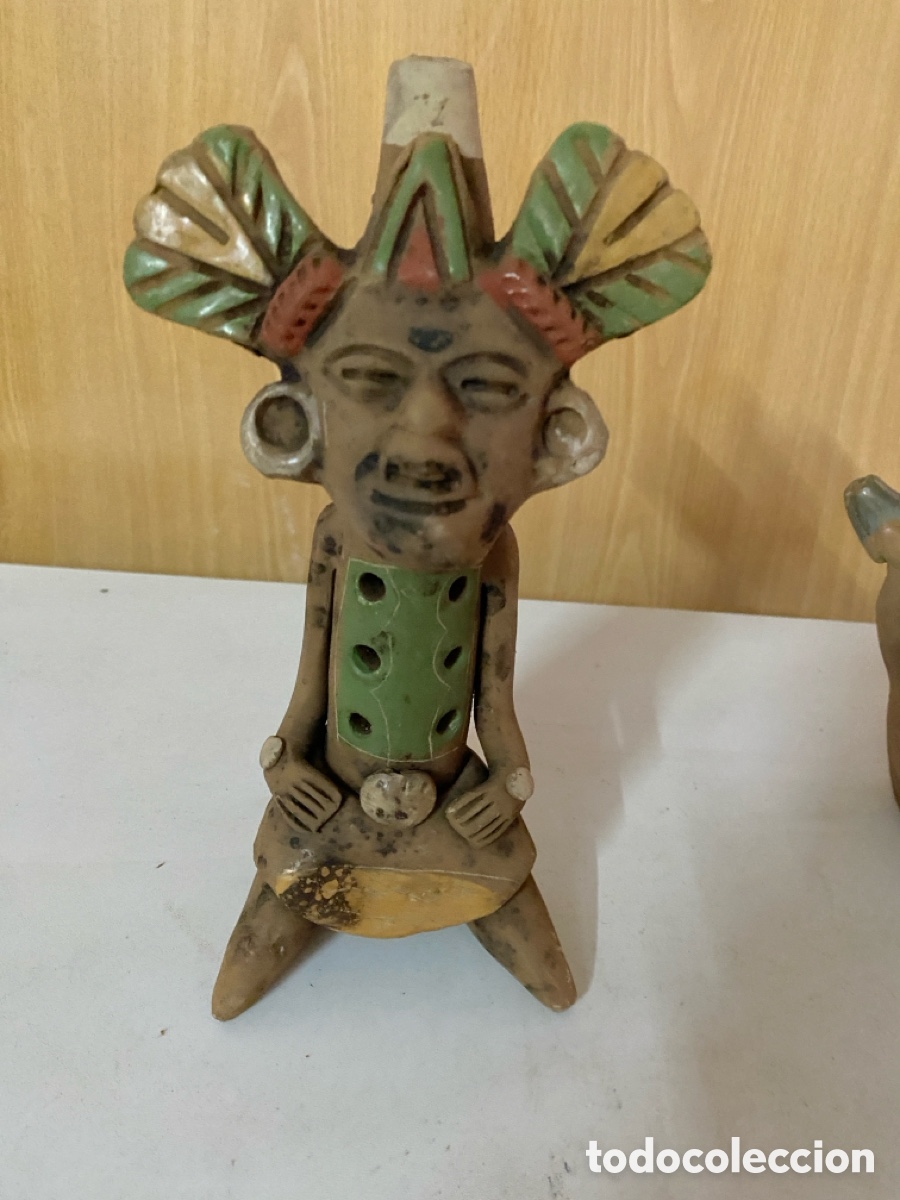 Antig&uuml;edades: Figura, flauta de barro - Foto 7
