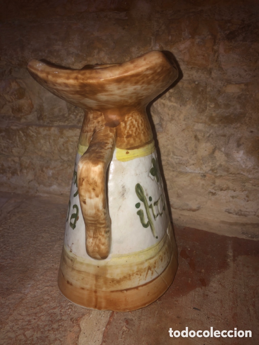 Antig&uuml;edades: Botella cer&aacute;mica antigua - Foto 2