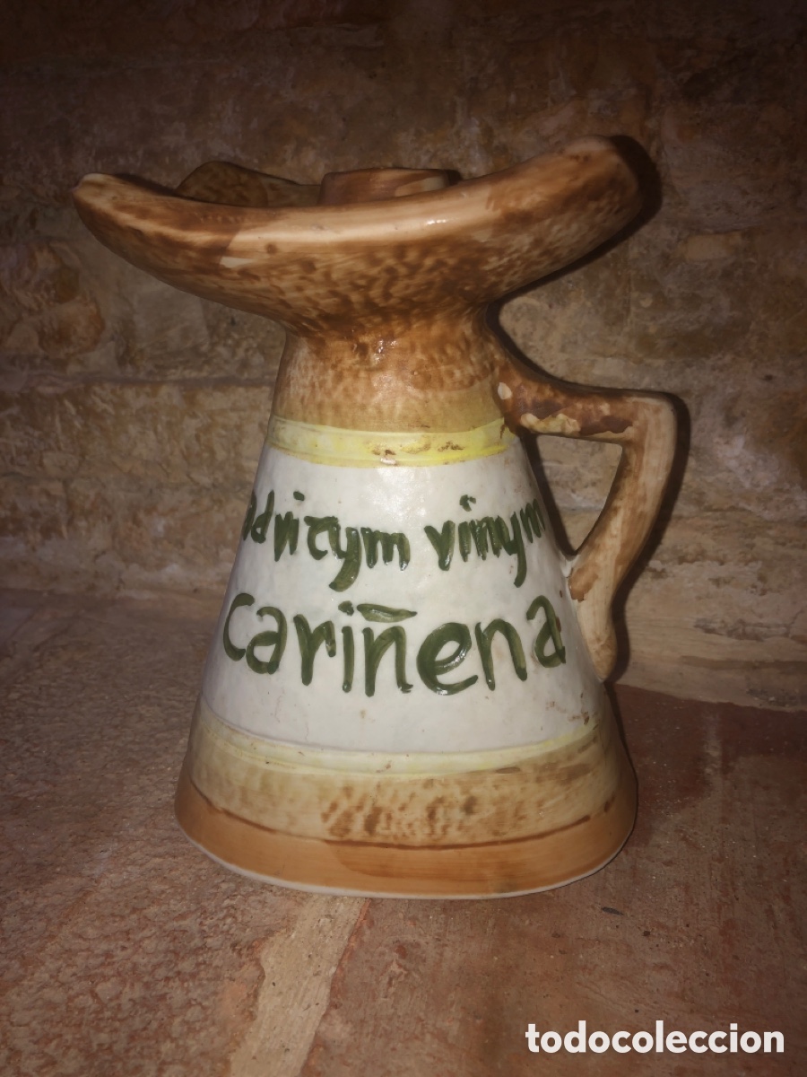 Antig&uuml;edades: Botella cer&aacute;mica antigua - Foto 1