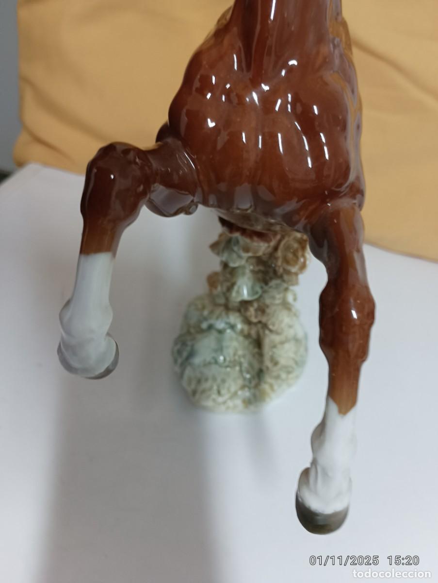 Antig&uuml;edades: ALGORA ,CABALLO MARRON ENCABRITADO ,NUEVO - Foto 10