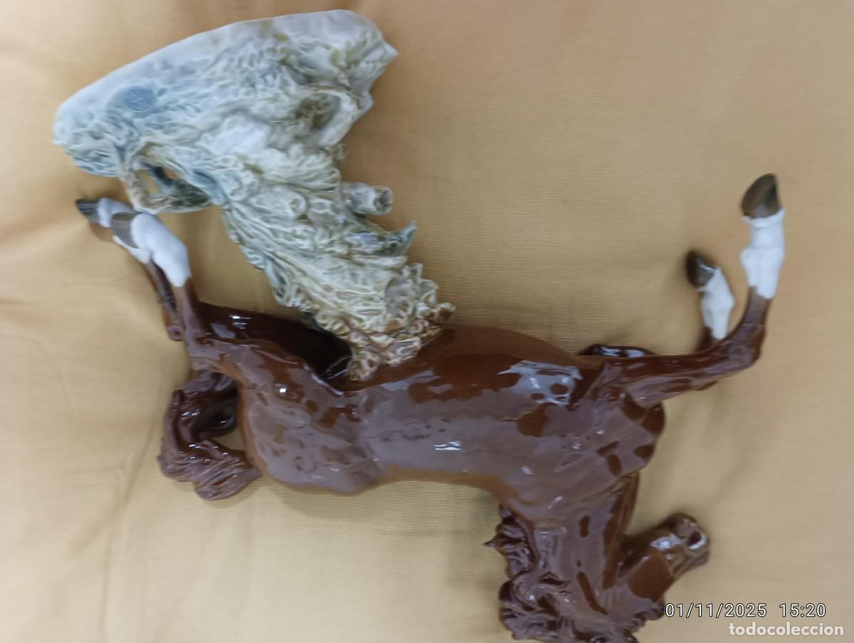 Antig&uuml;edades: ALGORA ,CABALLO MARRON ENCABRITADO ,NUEVO - Foto 11