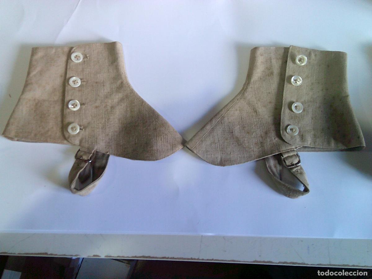 Antig&uuml;edades: Polainas antiguas para botines - Foto 1