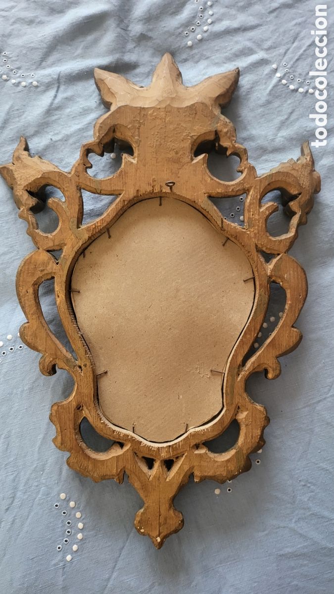 Antig&uuml;edades: ANTIGUA CORNUCOPIA MADERA - Foto 4