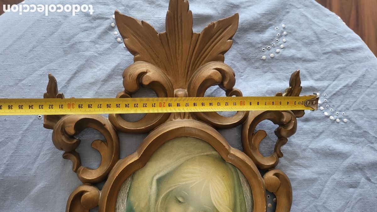Antig&uuml;edades: ANTIGUA CORNUCOPIA MADERA - Foto 6