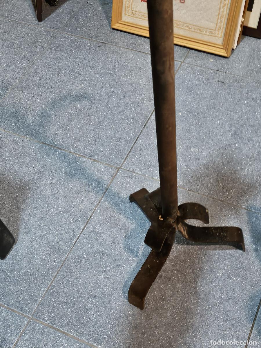 Antig&uuml;edades: colgador de asesorios de chimenea - Foto 5