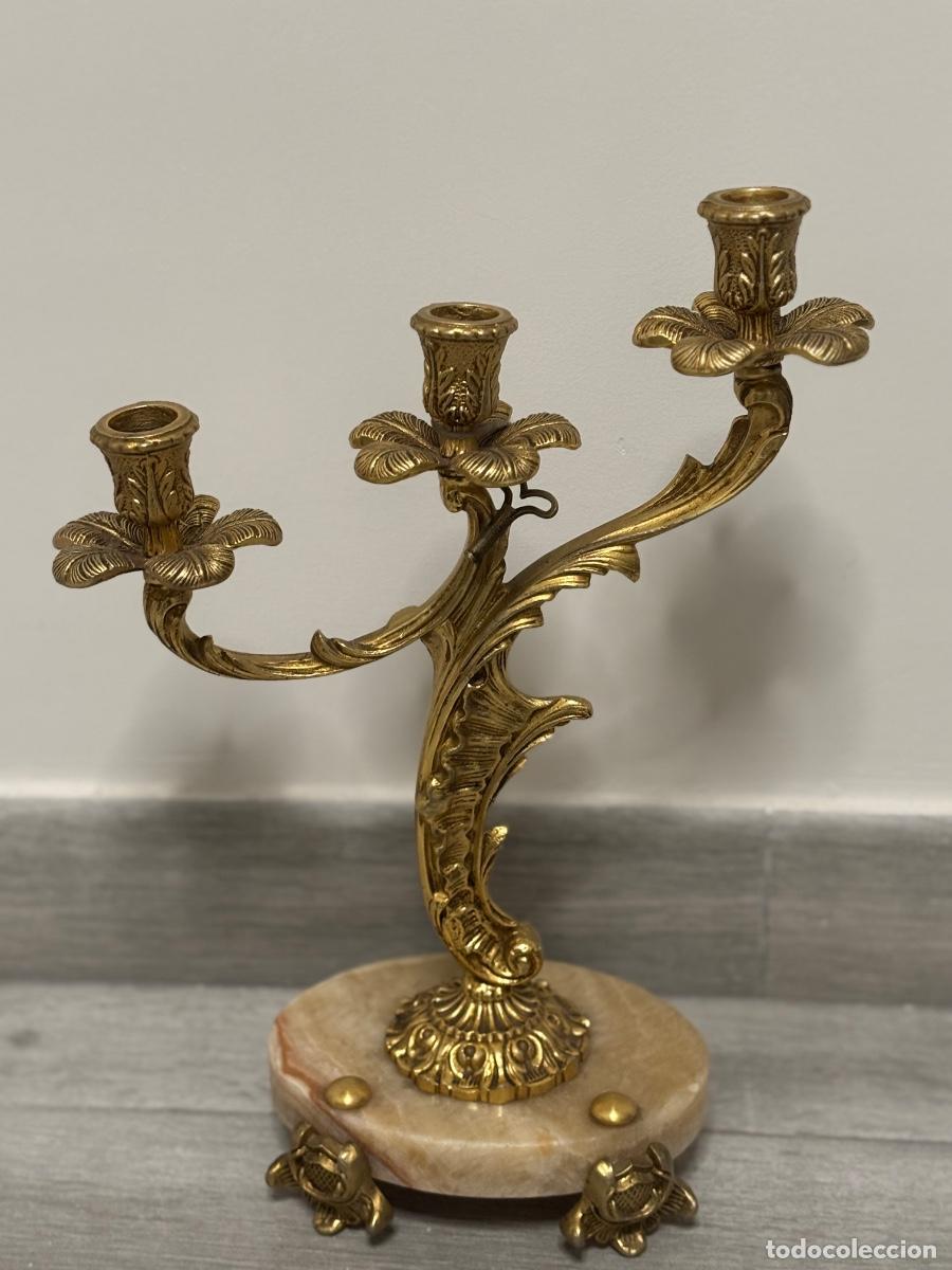 Antig&uuml;edades: Conjunto de candelabros - Foto 1