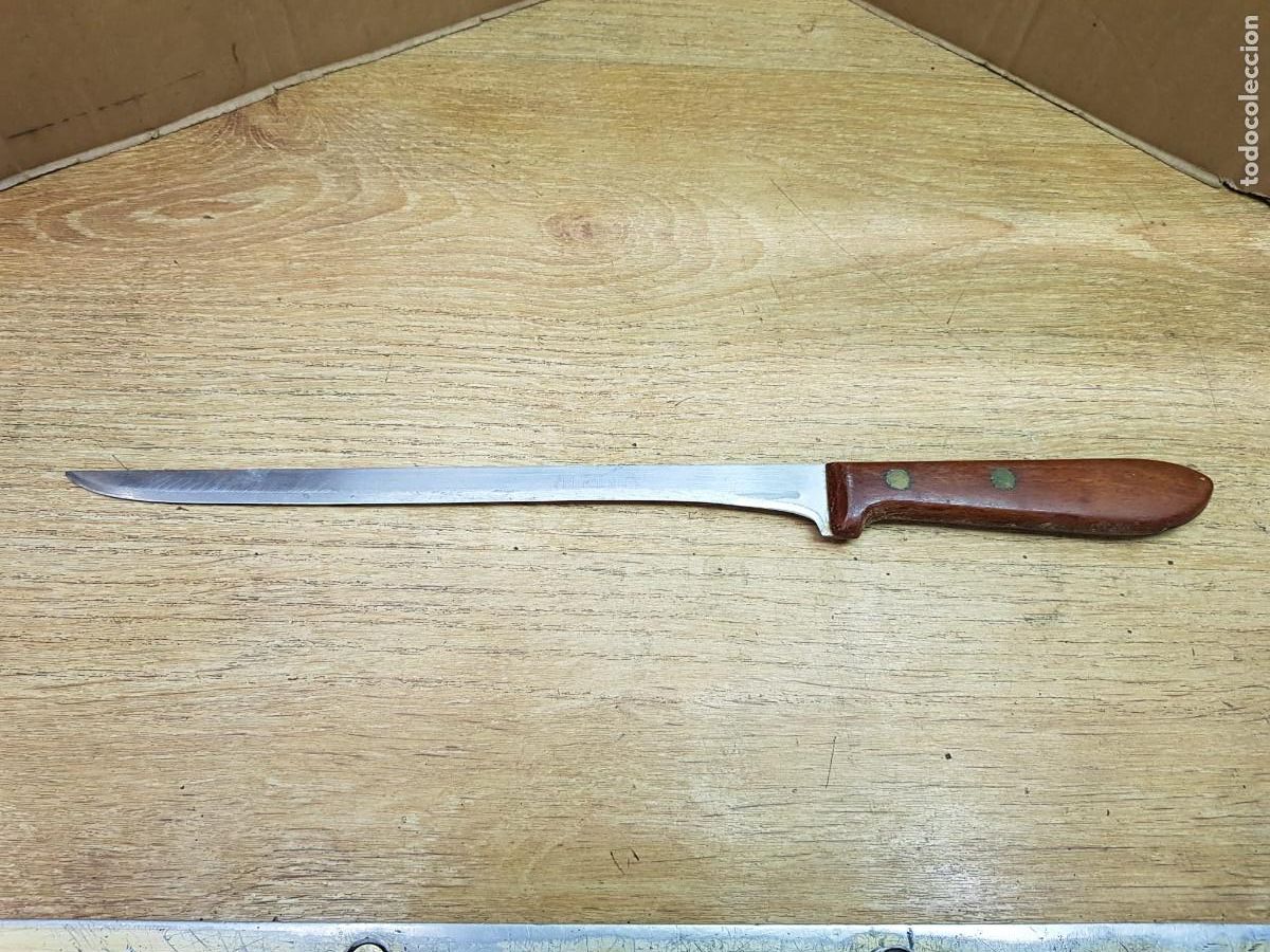 Antig&uuml;edades: CUCHILLO JAMONERO NAVIDUL - Foto 1