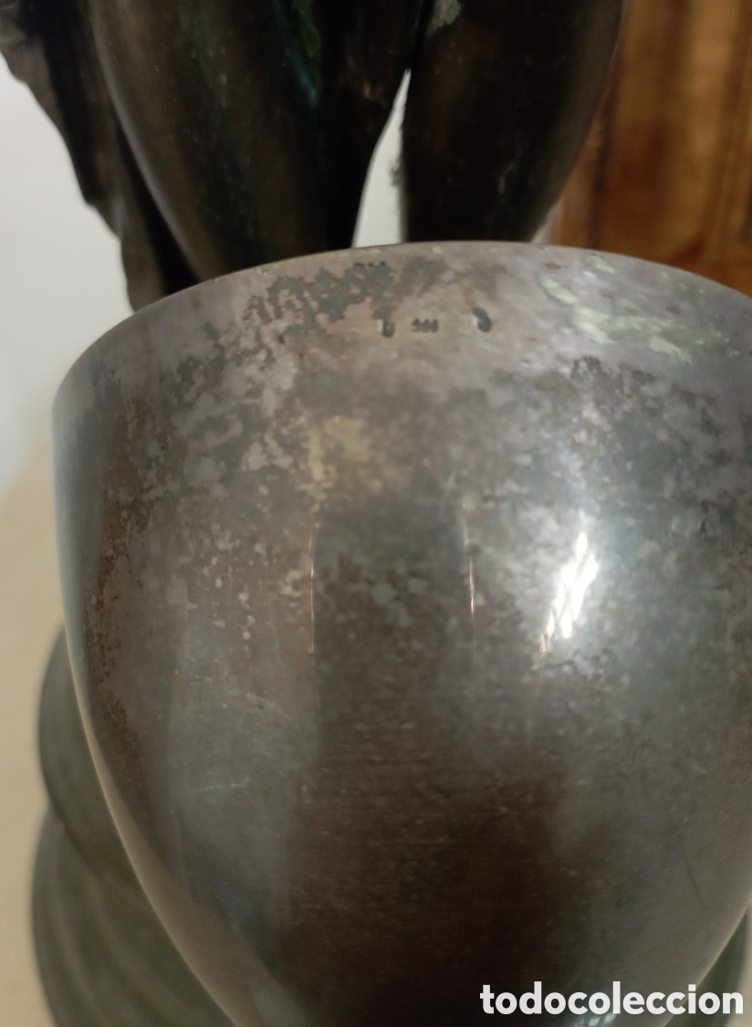 Antig&uuml;edades: C&aacute;liz de plata sellada - Foto 3