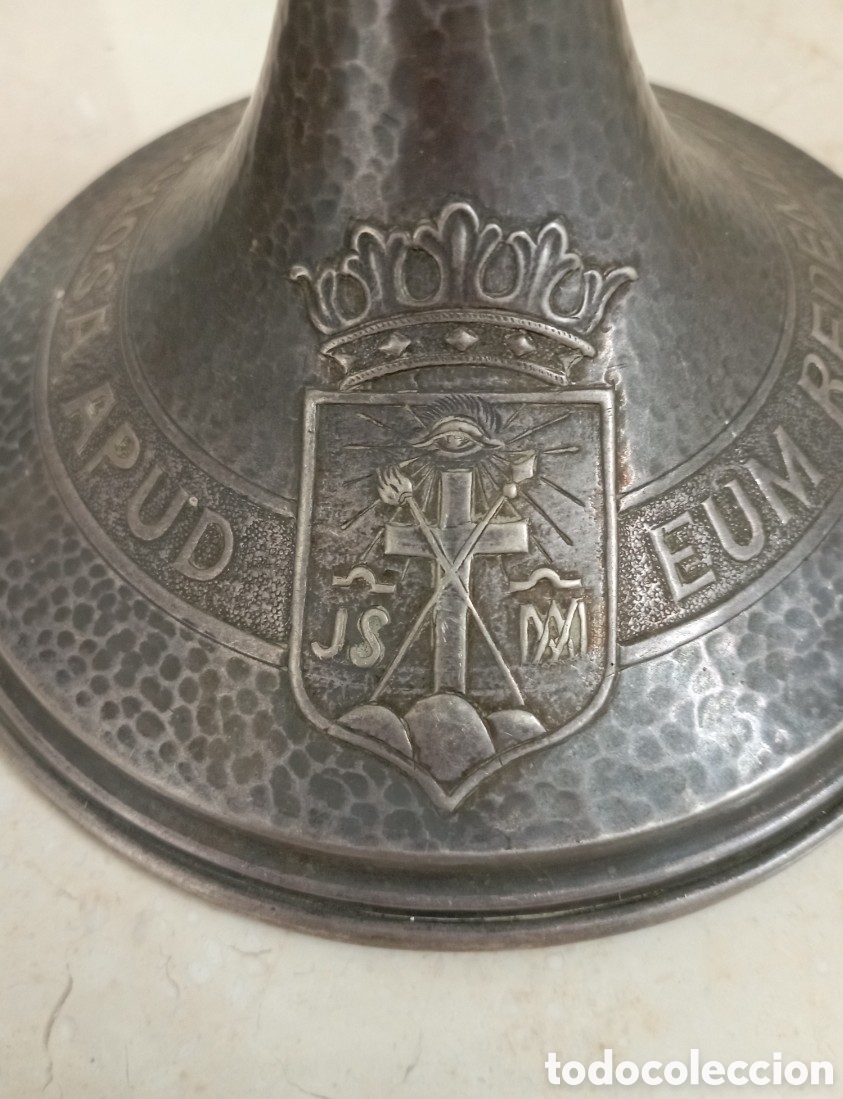 Antig&uuml;edades: C&aacute;liz de plata sellada - Foto 2