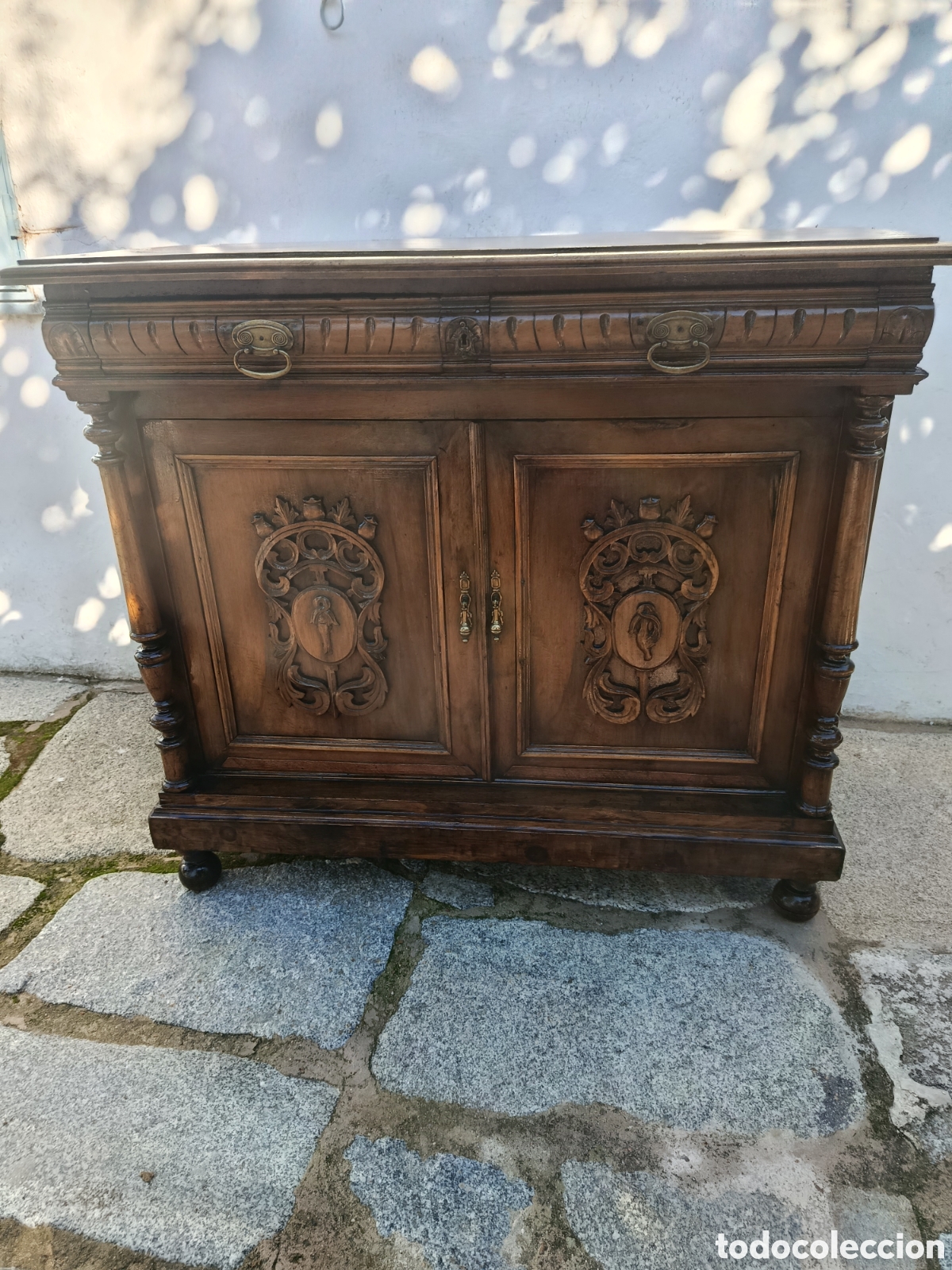 Antig&uuml;edades: Mueble auxiliar antig&uuml;o - Foto 3