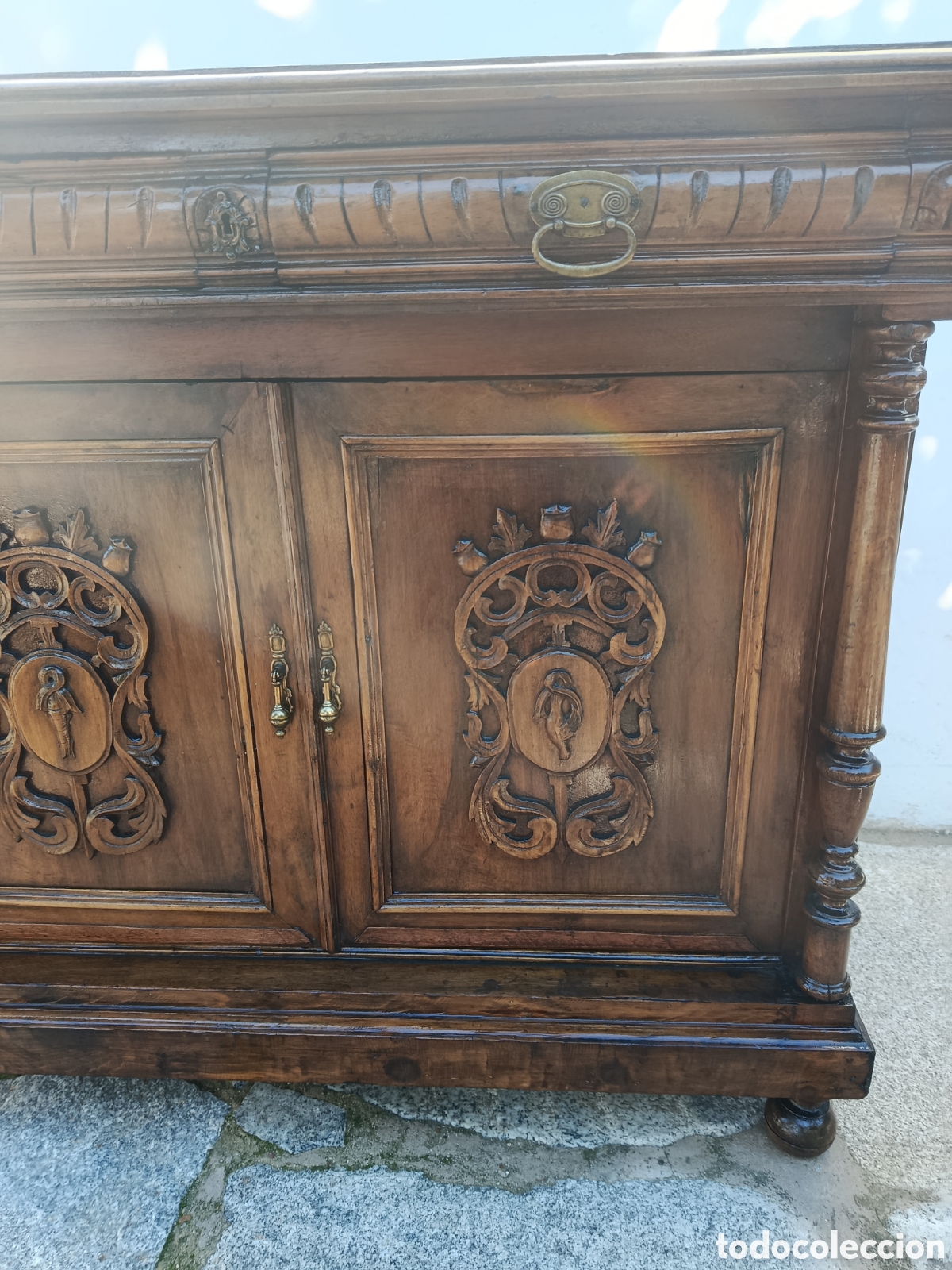 Antig&uuml;edades: Mueble auxiliar antig&uuml;o - Foto 4