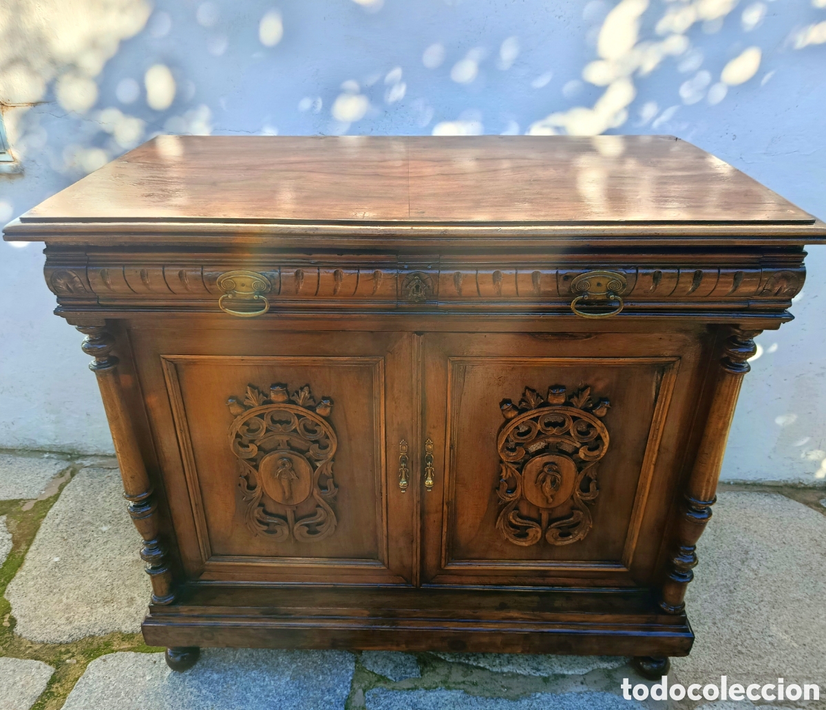Antig&uuml;edades: Mueble auxiliar antig&uuml;o - Foto 5