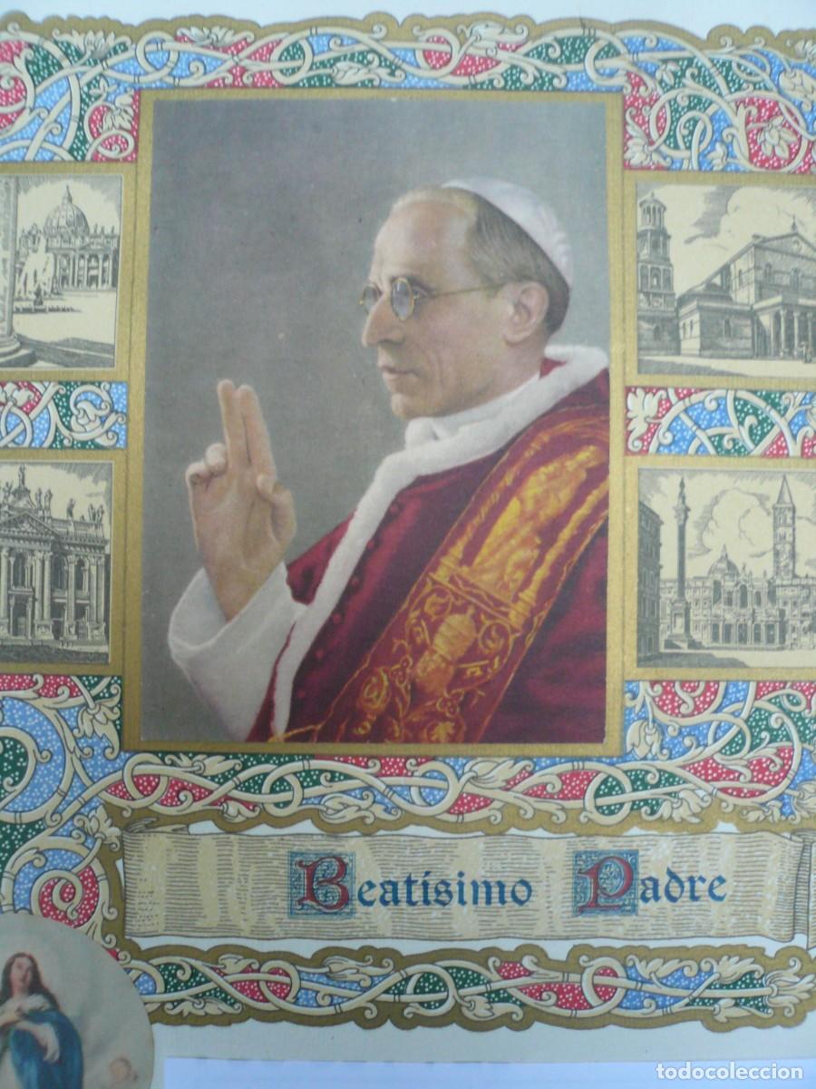 Antig&uuml;edades: BENDICI&Oacute;N APOST&Oacute;LICA DE P&Iacute;O XII - Foto 2