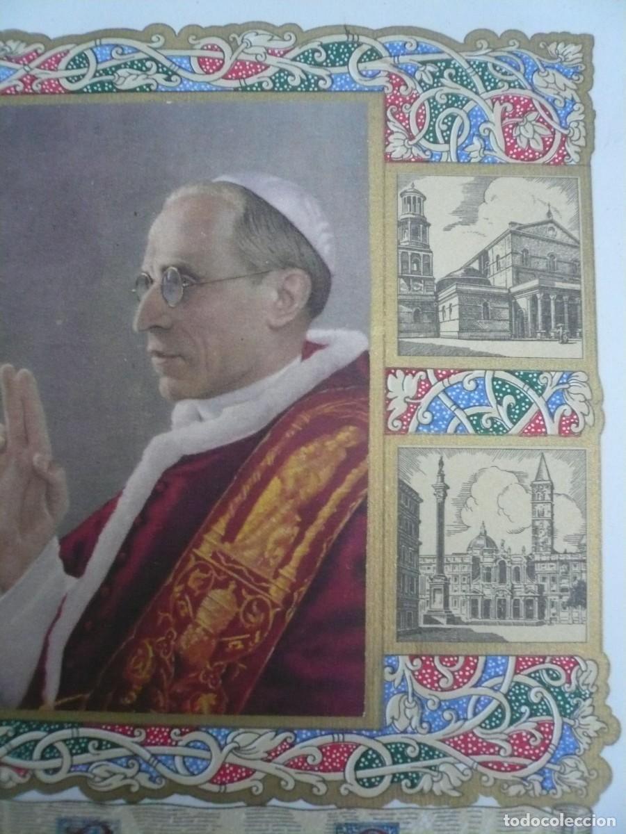 Antig&uuml;edades: BENDICI&Oacute;N APOST&Oacute;LICA DE P&Iacute;O XII - Foto 5