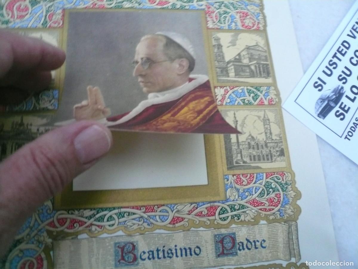 Antig&uuml;edades: BENDICI&Oacute;N APOST&Oacute;LICA DE P&Iacute;O XII - Foto 9