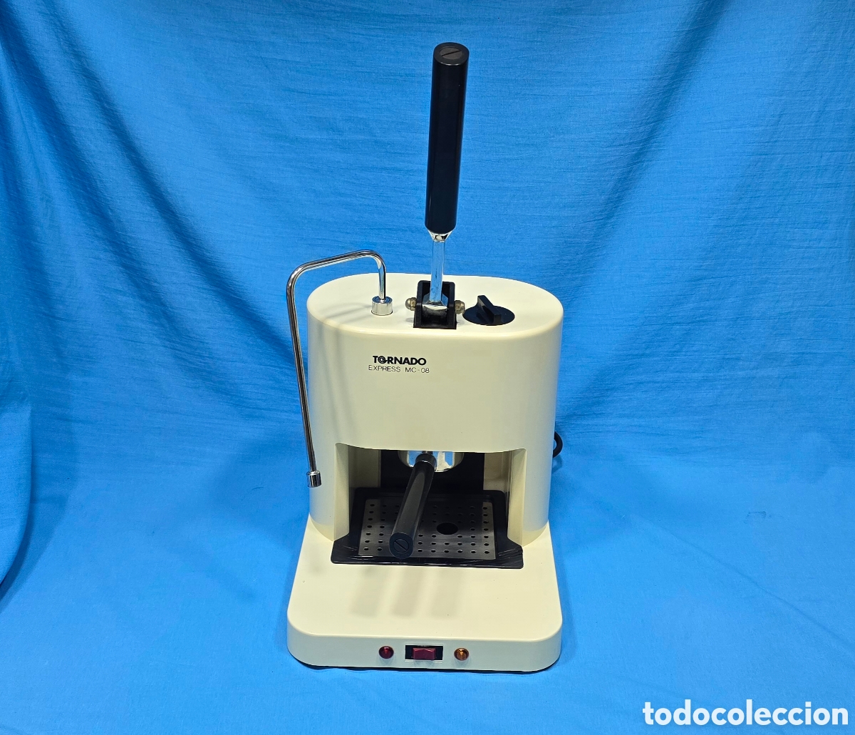 Antiques: CAFETERA EXPRESS DE BRAZO ULTRA RARA MODELO TORNADO MC-08 . FUNCIONA