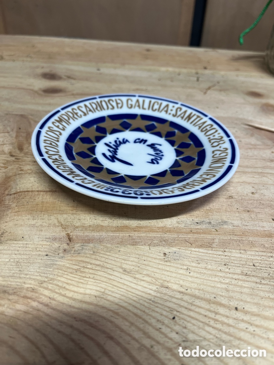 Antig&uuml;edades: Plato de porcelana de Sargadelos - Foto 2