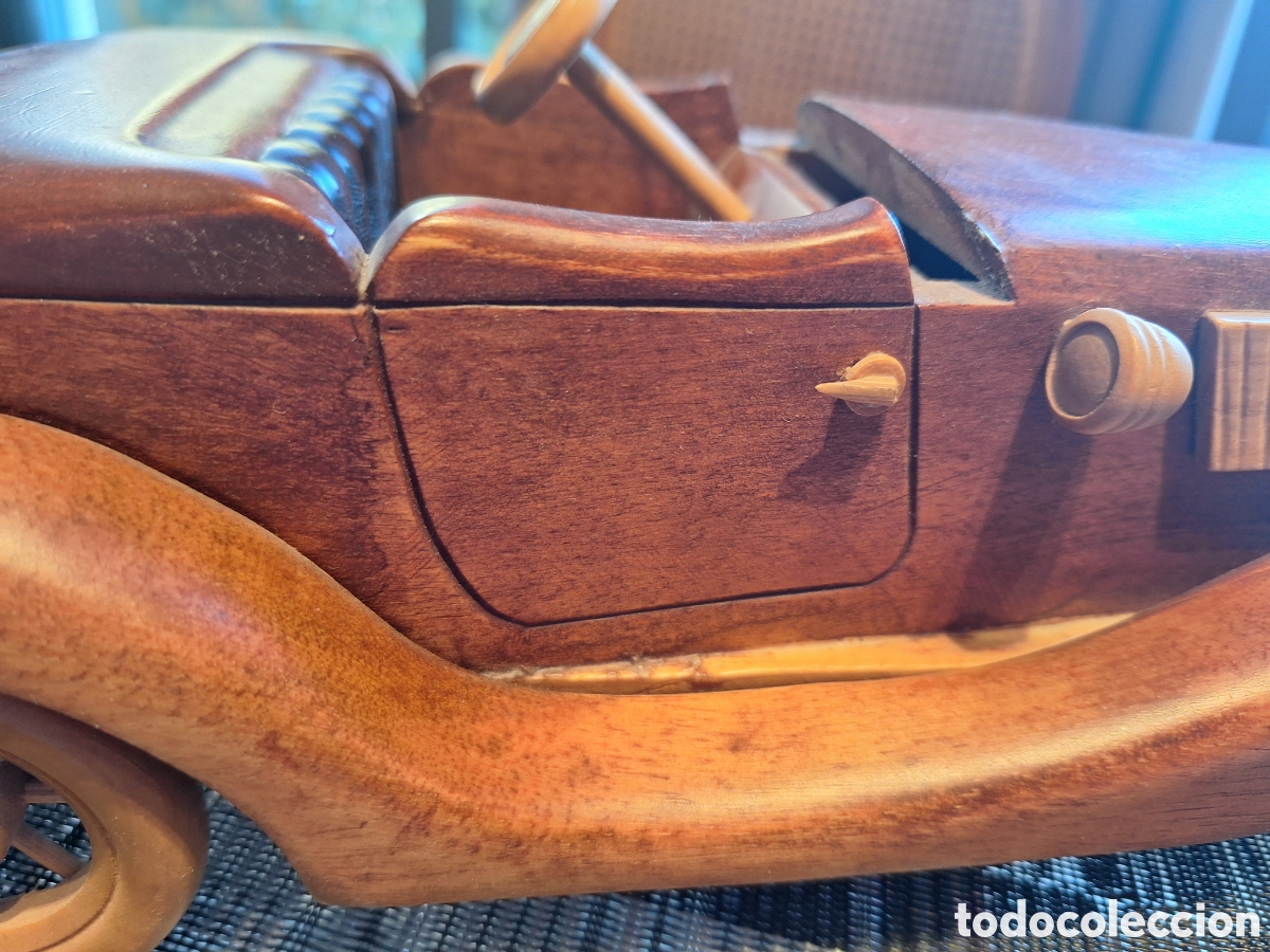 Antig&uuml;edades: Coche Art Deco en madera - Foto 3