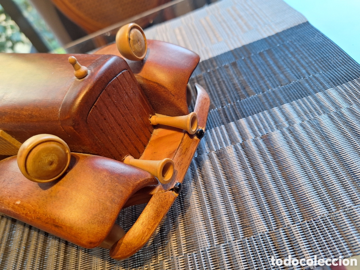 Antig&uuml;edades: Coche Art Deco en madera - Foto 4