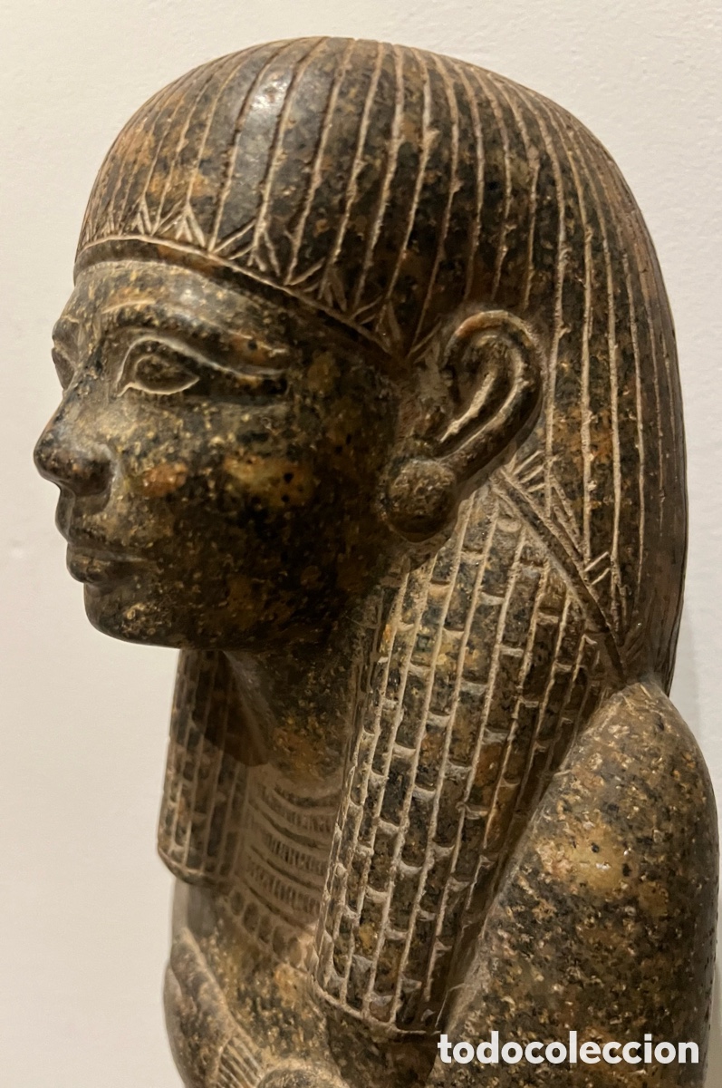 Oggetti Antichi: Granite Statue of Amenhotep