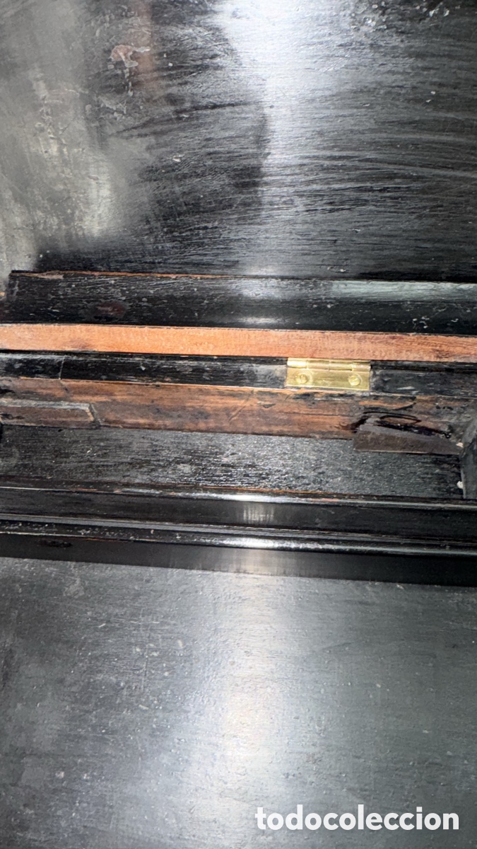 Antig&uuml;edades: Bonito escritorio tipo barco en madera - Foto 8