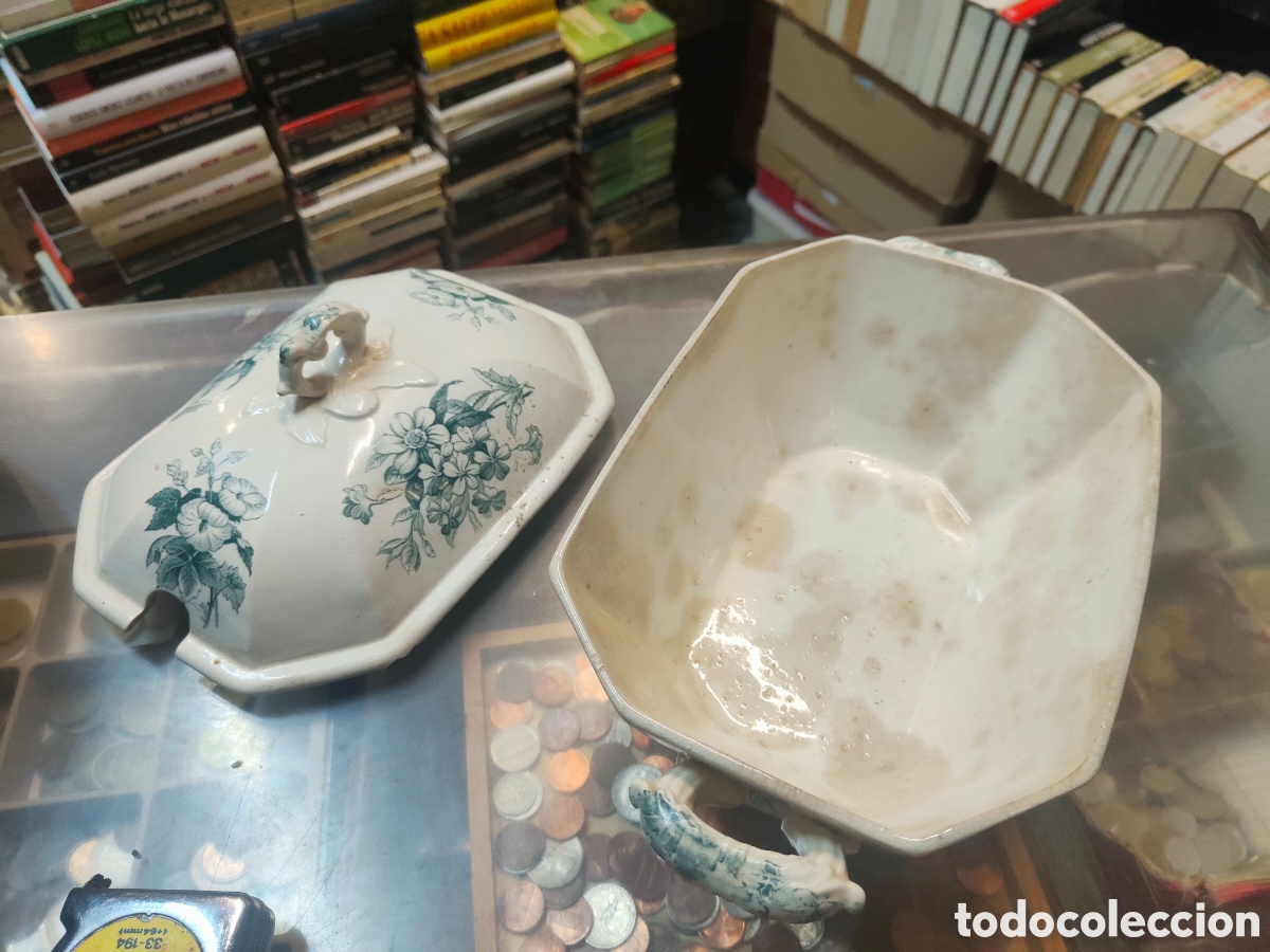 Antig&uuml;edades: Espectacular sopera de la amistad S-XIX - Foto 14