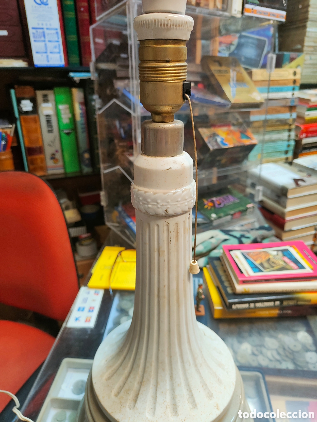 Antig&uuml;edades: Lampara lladro a&ntilde;os 70 - Foto 3