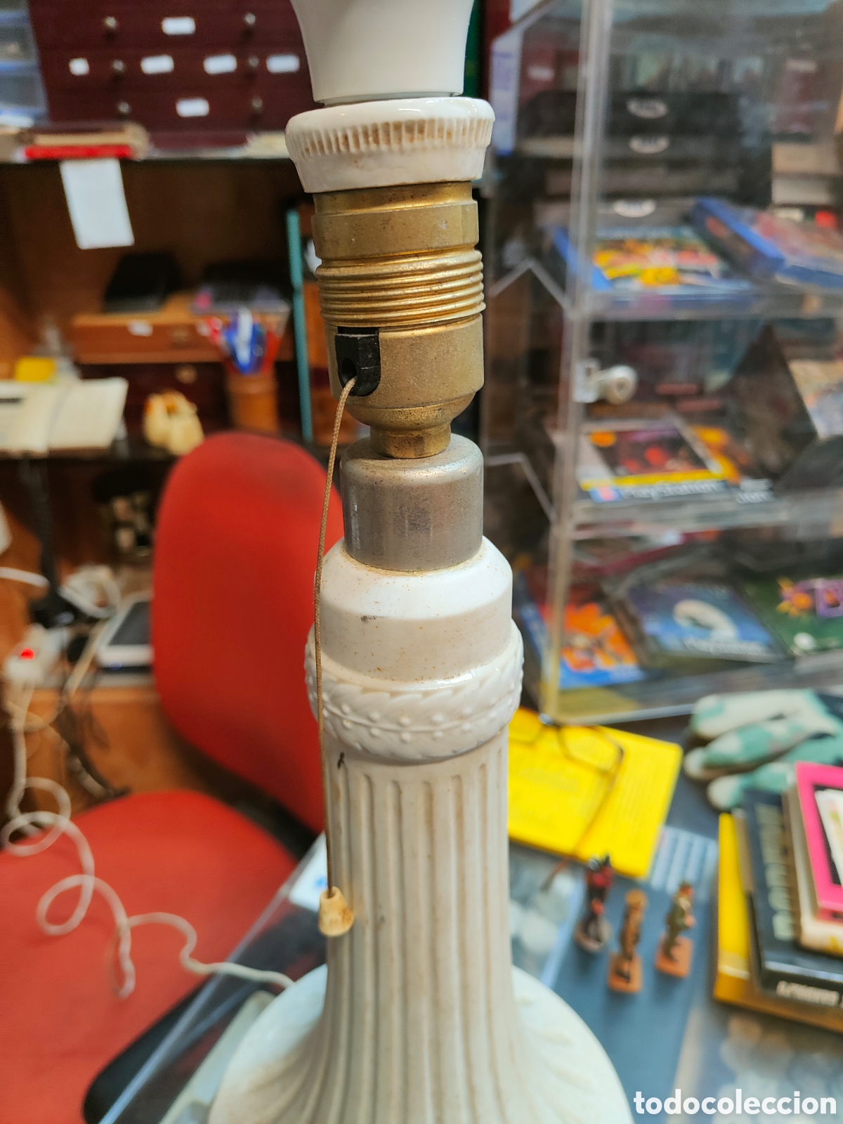 Antig&uuml;edades: Lampara lladro a&ntilde;os 70 - Foto 6