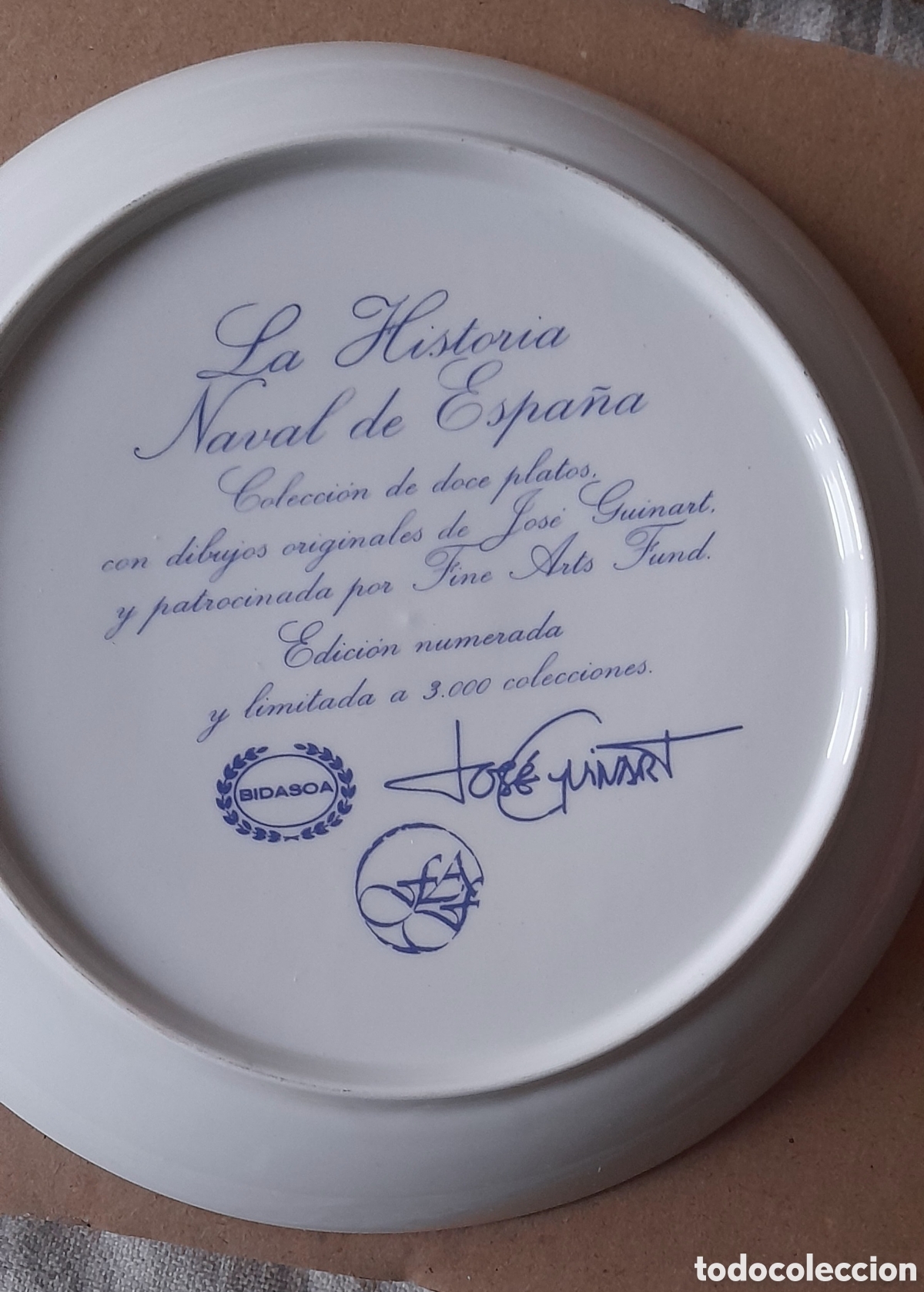 Antig&uuml;edades: Plato cer&aacute;micas del bidasoa - Foto 2