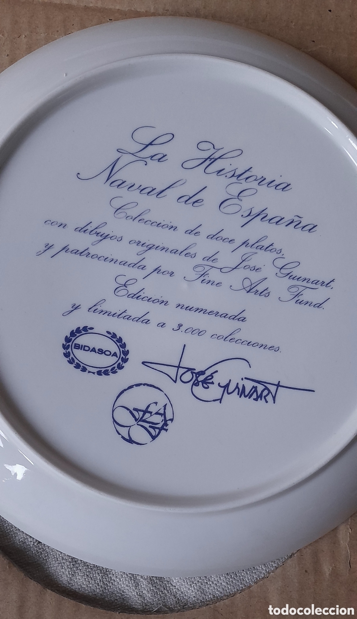 Antig&uuml;edades: Plato cer&aacute;mica del bidasoa - Foto 3