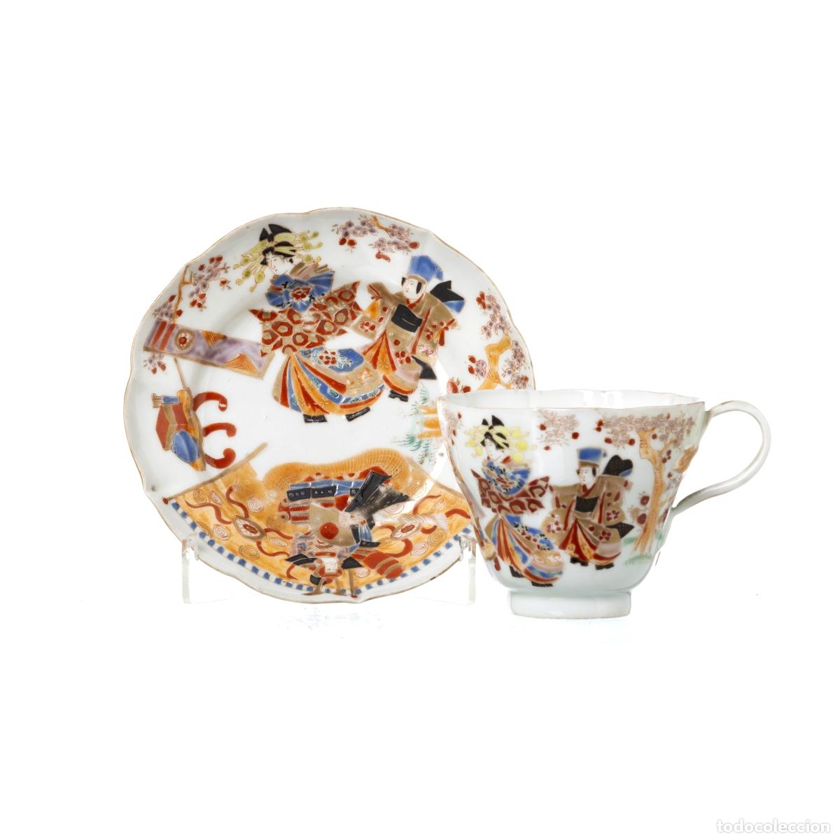 Antig&uuml;edades: TAZA CON PLATILLO - Foto 1