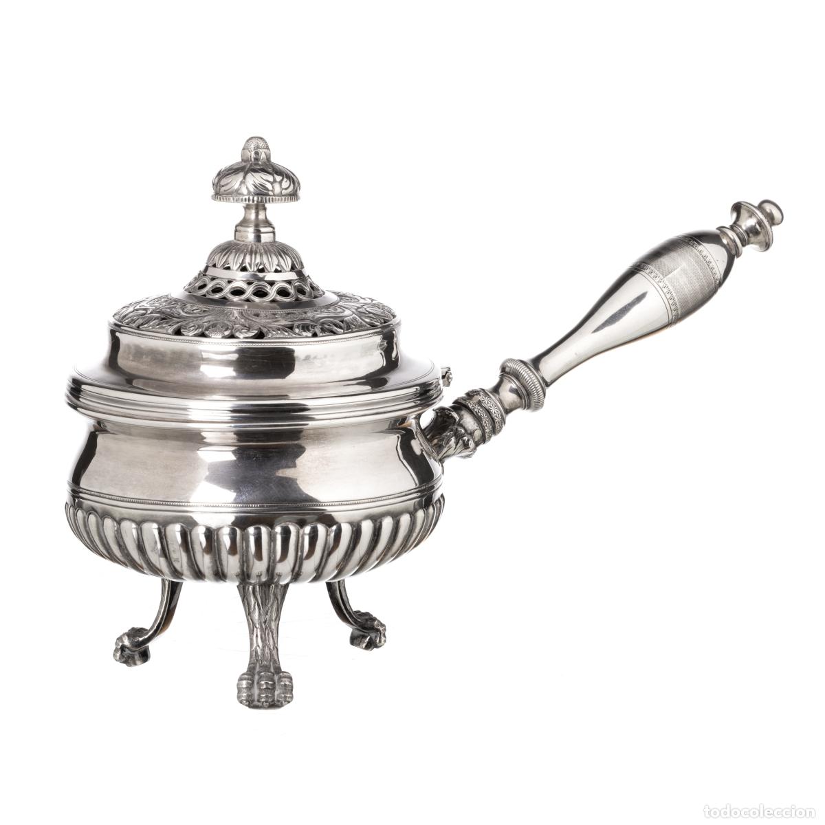 Antig&uuml;edades: PERFUME DE PLATA - D. MARIA - SIGLO XIX - Foto 1