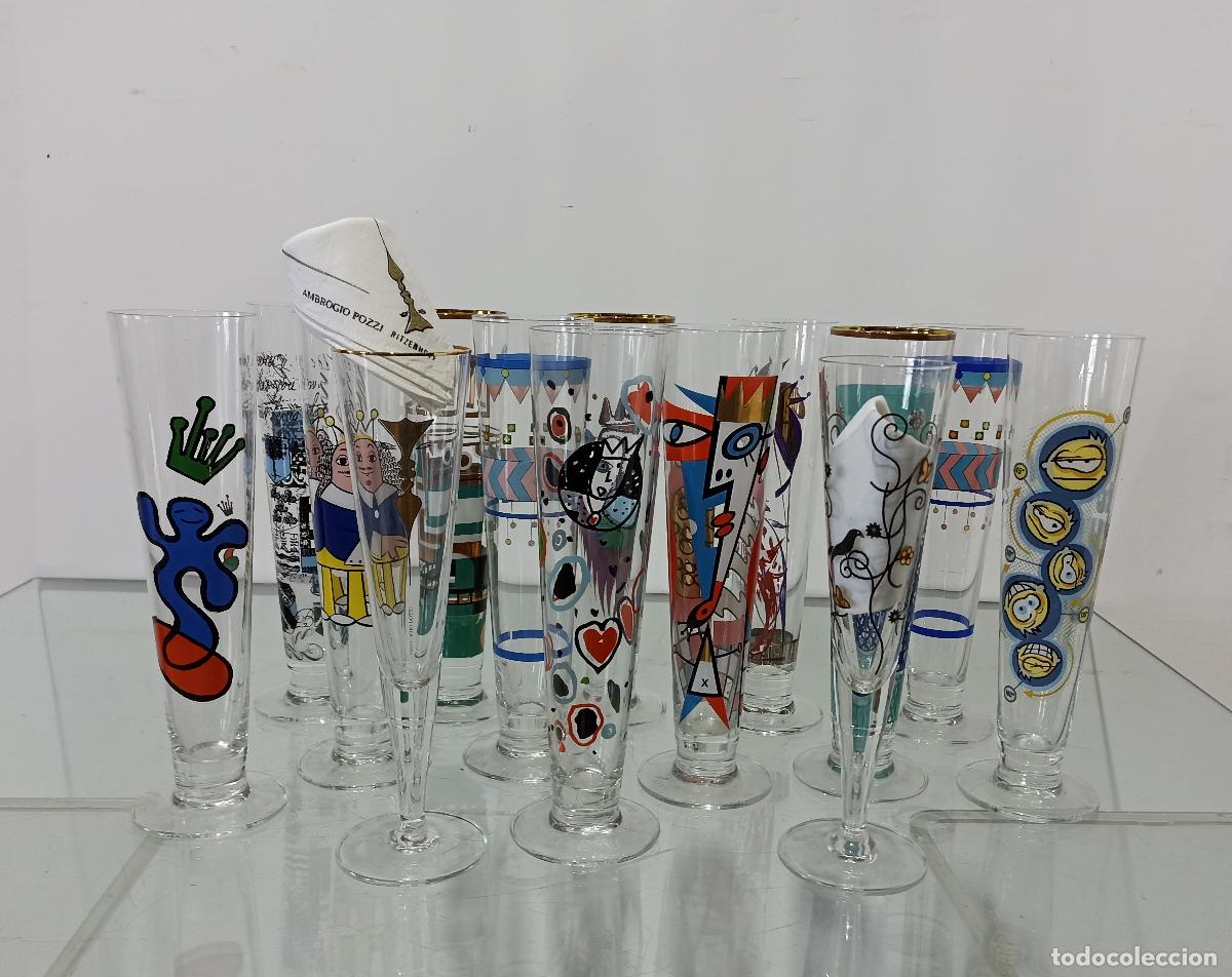 Antig&uuml;edades: JUEGO DE CATORCE COPAS - RITZENHOFF - Foto 1