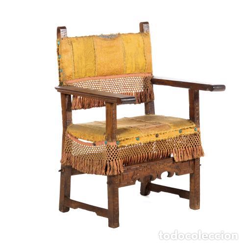 Antig&uuml;edades: SILL&Oacute;N - SIGLO XVII - Foto 1