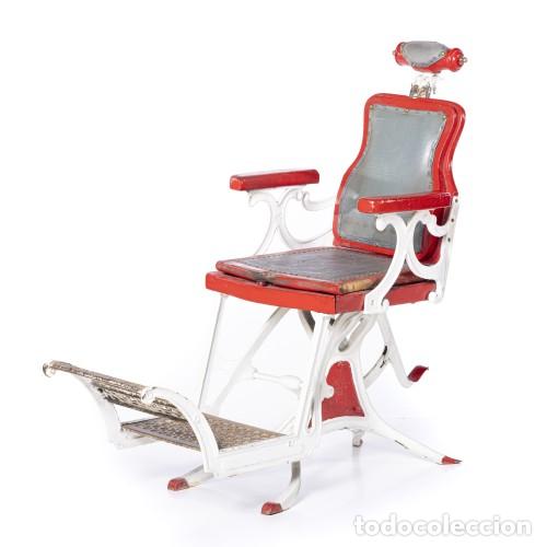 Antig&uuml;edades: SILLA DE BARBERO - SIGLO XIX - Foto 1