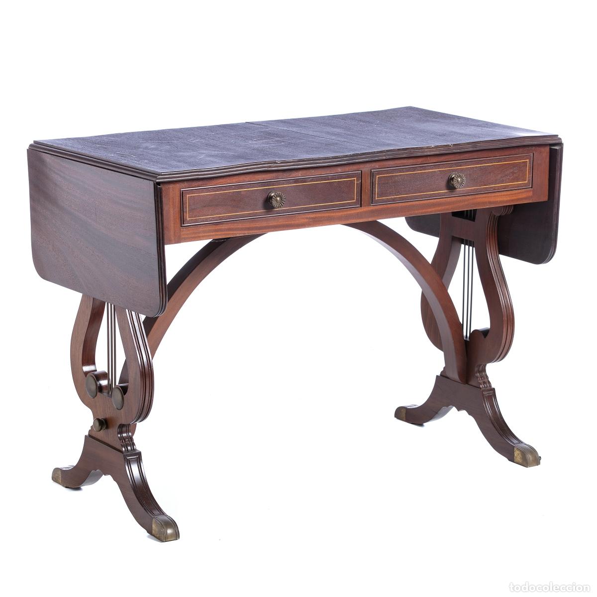 Antig&uuml;edades: MESA DELANTERO SOF&Aacute; - Foto 1