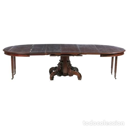 Antig&uuml;edades: MESA DE COMEDOR - SIGLO XIX - Foto 1