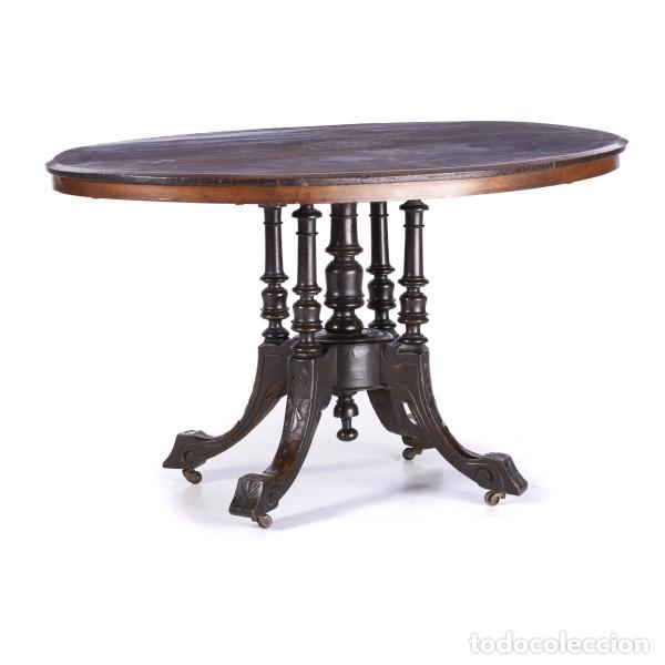 Antig&uuml;edades: MESA DE CAF&Eacute; - SIGLO XIX - Foto 1