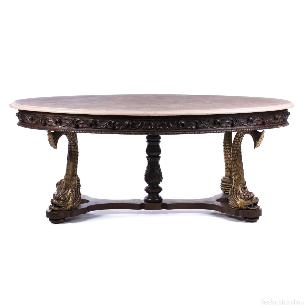 Antig&uuml;edades: MESA DE COMEDOR EN CASA - RENACIMIENTO - Foto 1