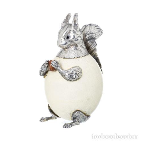 Antig&uuml;edades: ARDILLA EN PLATA - MANUEL ALCINO - Foto 1
