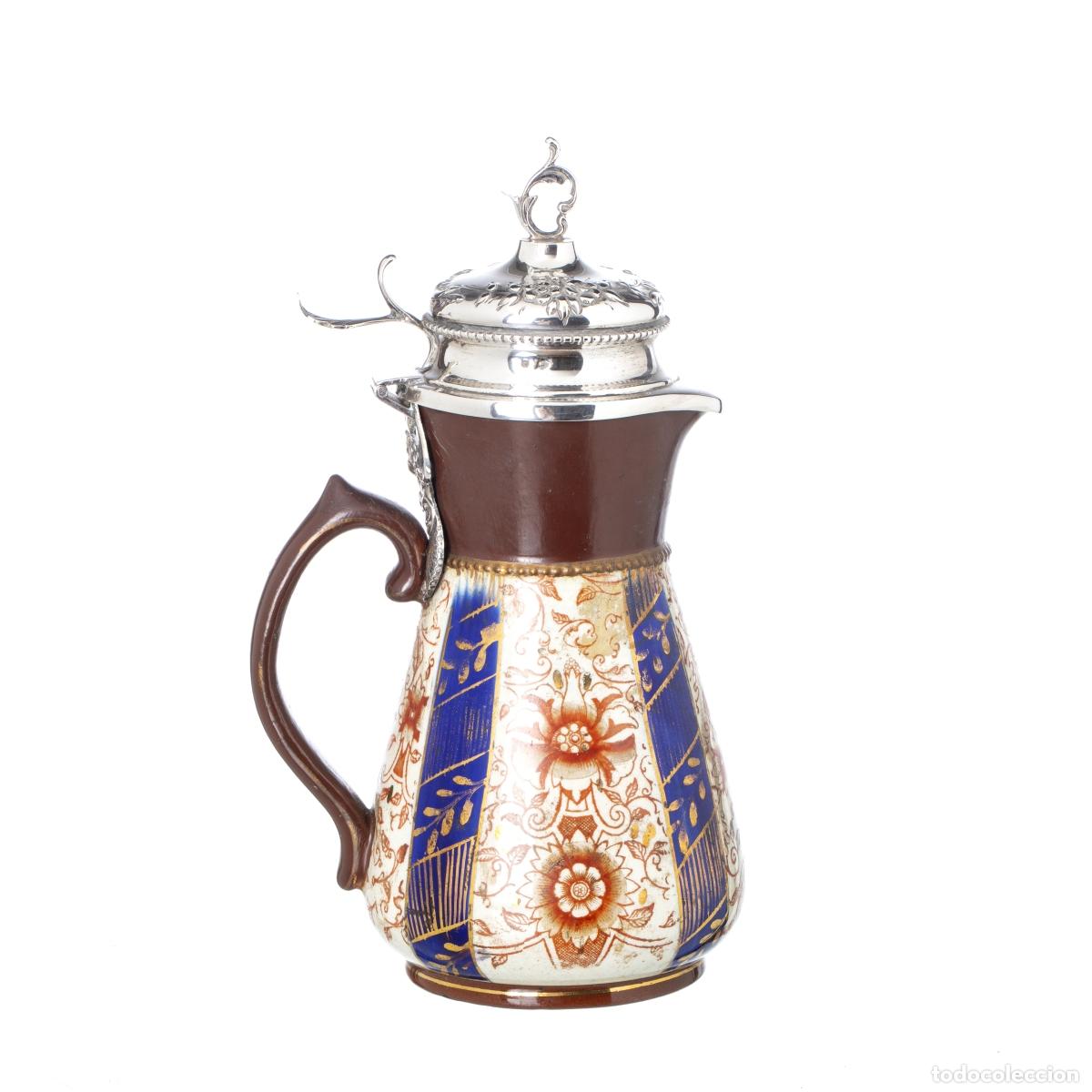 Antig&uuml;edades: TAZA CON TAPA - Foto 1