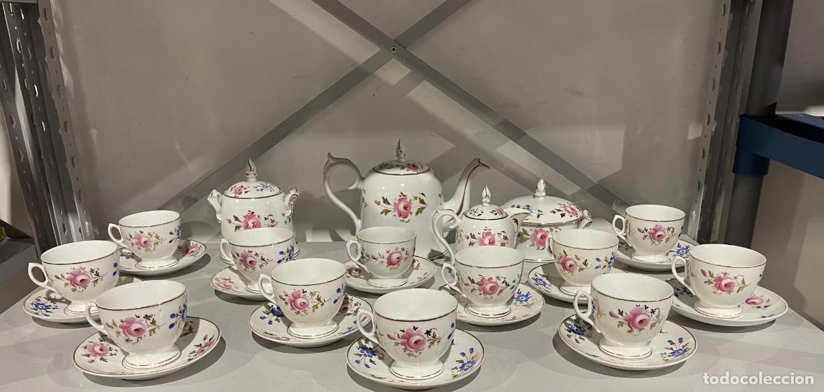Antig&uuml;edades: SERVICIO DE T&Eacute; AZUL VISTA ALEGRE - Foto 1